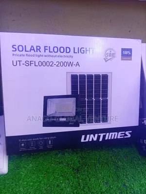 Quality Solar Flood Light 200w With Warranty