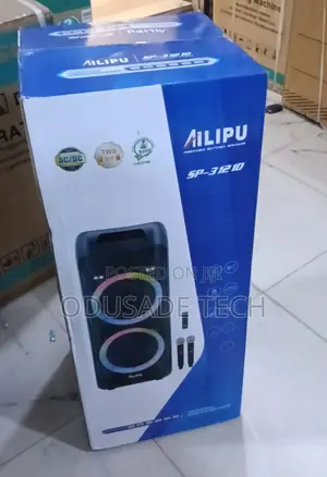 Ailipu Sp-3121d Speaker System With 2 Mics – Strong Bass