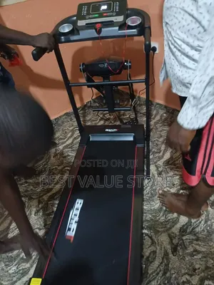 2hp Bodyfit Treadmill With Massager Solid Treadmill