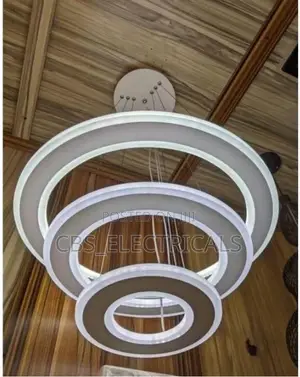 Triple-ring Led Chandeliers