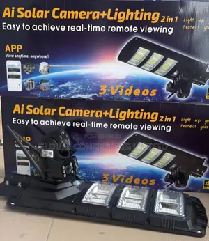 Interesting Triple St Light With Camera