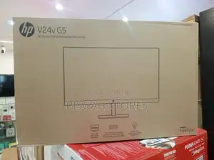 Hp V24v G5 23.8 Inch Full Hd 75hz Monitor - Black (65p62aa)