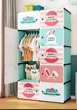 Storage Baby Unisex Wardrobe 154cmx54cmx81cm
