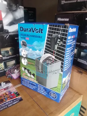 4 Bulbs Duravolt 4 in 1 Solar Rechargeable Pack