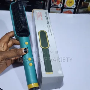Electric Straight Comb for Straight and Curly Hair