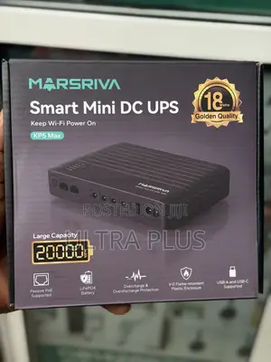 Marsriva Kp5 Max 20000mah Smart Mini Router Dc Ups 18 Watt Battery