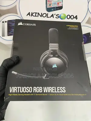 Brand New Corsair Virtuoso RGB Wireless Gaming Headset