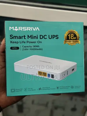 Marsriva Smart Mini Dc Ups 10000mah Router Power Bank