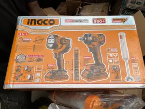 Ingco 20v Cordless 3-Piece Combo Kit
