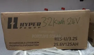 Hyper Power 3.2kwh 24v Lithium Battery With Digital Display