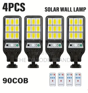 4 Pieces Solar Security Lamps