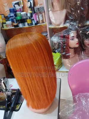 SDD Luxury Bone Straight 14" With 2×6 Closure Ginger