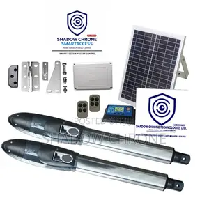 Solar Powered Automatic Swing Gate Opener – Smart Security System