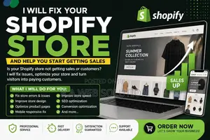Stop Losing Customers, I Will Fix Your Shopify Store to Improve Sales