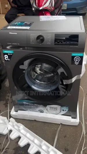 Hisense Washing Machine 8kg Wash and Spin Inverter (8014)
