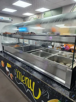 Imported Colve Glass Food Warmer 12 Plate