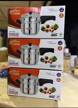 Gser Aluminium Pressure Cooker Pot 7.5 Litres Is Available