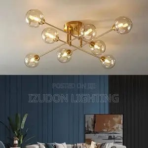 8 Glass Led Quality Chandler Light