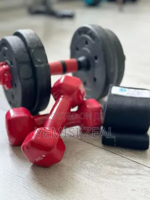 15kg Plastic Dumbbell With 2kg Aerobics Dumbbell Set