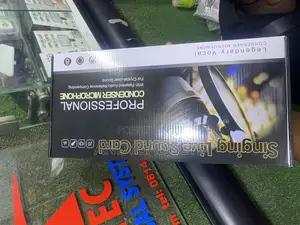 Singing Live Sound Card Professional Condenser Microphone