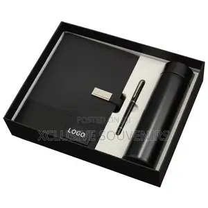 Corporate Gift Box Wireless Charging Notebook Thermos Cup Set and Pen
