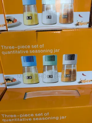 3 Pieced Seasoning Jar