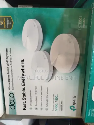 Tplink Deco M5 Ac1300 Whole Home Mesh Wifi 6 System