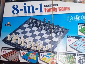 8 in 1 Family Indoor Games