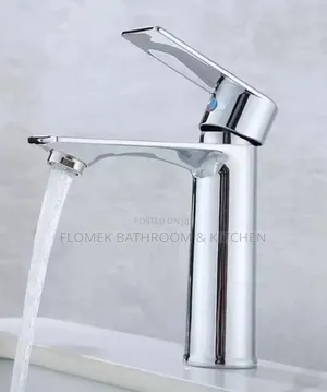Luxury Chrome Single Lever Basin Mixer Tap – Modern Durable