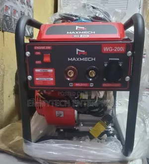 ○●This Is Maxmech Welding Machine Inverter Petrol Gen Wg-200i