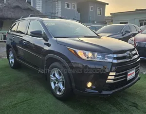 Toyota Highlander Limited 4x4 V6 (3.5L 6cyl 8A) 2017 Black