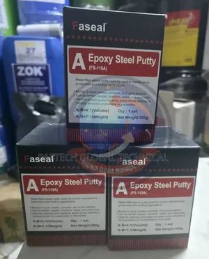 500g Faseal Epoxy Steel Putty (Fs-110a)