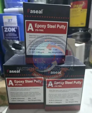 Faseal Epoxy Steel Putty Fs-110a [500g]