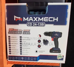 Max Mech Cordless Drill 20v Cd 24-13bi