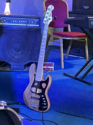 Fender Jazz Bass Guitar Five String Active Wood Colour