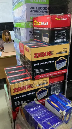 65ams 12v Zedix Deep Cycle Gel Battery ( Dry Cell )