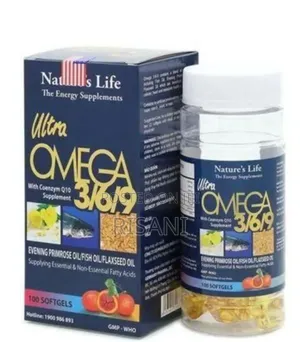 Nature's Life Ultra Omega 3-6-9 X100 Softgels