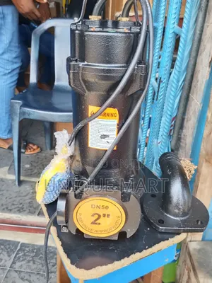 1hp Sewage Submersible Pump With Grinder Rinder, Full Iron Cast Body