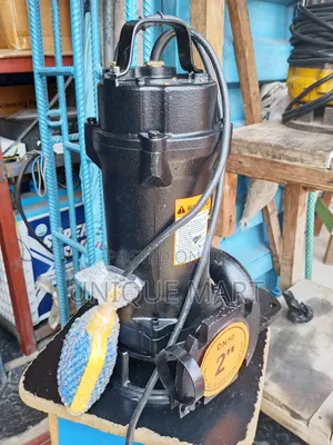1.5hp Sewage Grinder Submersible Pump With Full Cast Iron Body