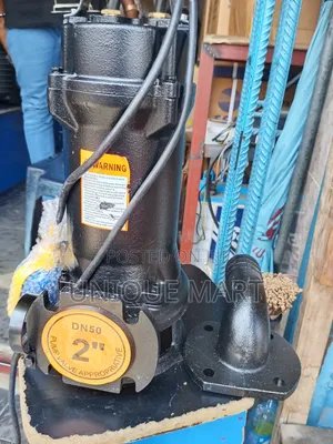 2hp Grinder Submersible Sewage Pump, Full Cast Iron Body