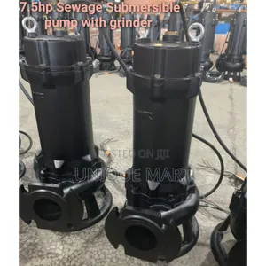7.5hp Sewage Submersible Pump With Grinder. Full Cast Iron Body