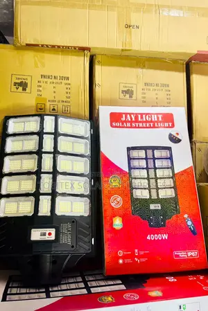 Solar Street Light 4000watts All in One