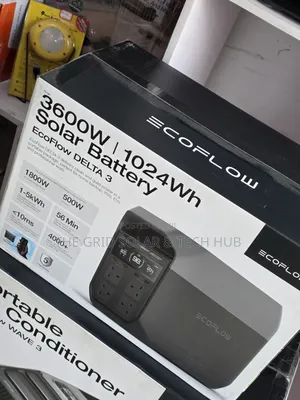 Brand New Ecoflow Delta 3 (1800w / 1kwh) Heavy-Duty Power Station