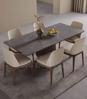 6 Seater Deluxe Marble Dining