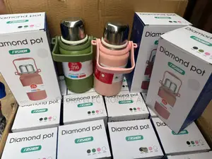 Over 15hrs Hot (Sx7031) Diamond Pot Hot Water Flaskis Available Now