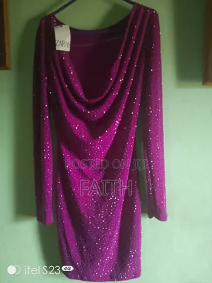 Pink Shiny Gown
