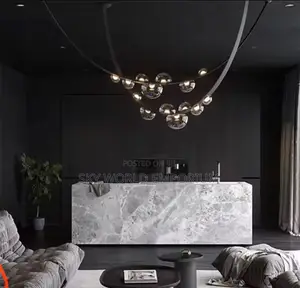 Italian Design Creative Leather Pendant Chandelier