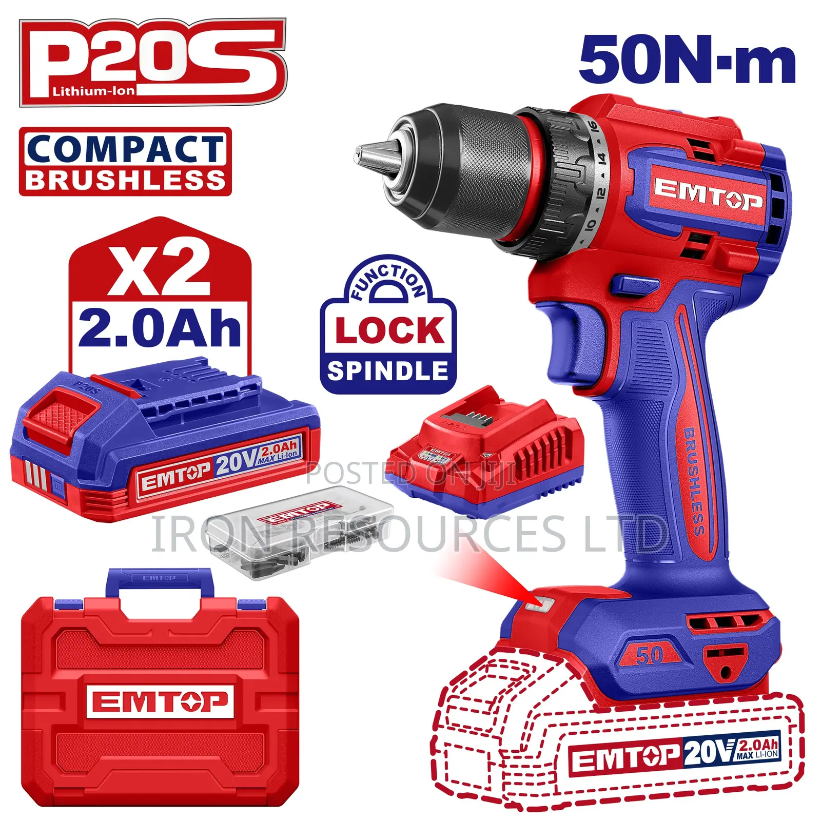 Cordless Drill 50n-M