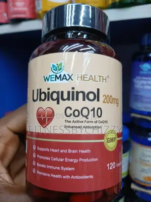 Wemax Health Ubiquinol Coq10 200mg X 120 Capsules