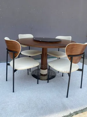 Wooden Design Boss Dining Set 4seater